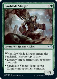 Sawblade Slinger (foil)