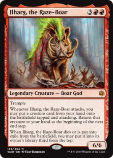 Ilharg, the Raze-Boar (foil)
