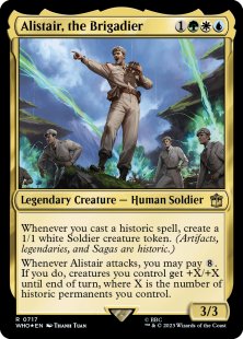 Alistair, the Brigadier (surge foil)