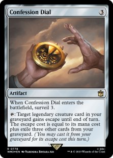 Confession Dial (surge foil)