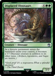 Displaced Dinosaurs (surge foil)