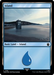 Island (#1158) (surge foil)