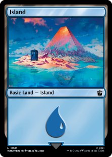 Island (#1159) (surge foil)