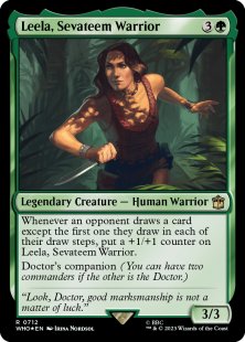 Leela, Sevateem Warrior (surge foil)