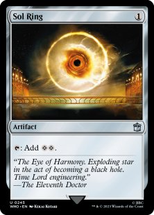 Sol Ring (#1512) (Raining Cats and Dogs) (foil) (borderless 