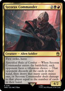 Sycorax Commander (foil)