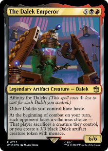 The Dalek Emperor (surge foil)