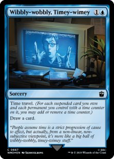 Wibbly-wobbly, Timey-wimey (surge foil)