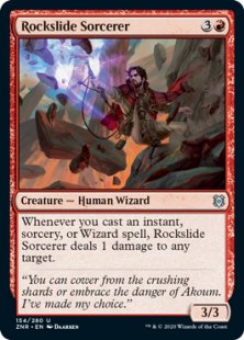 Rockslide Sorcerer (foil)