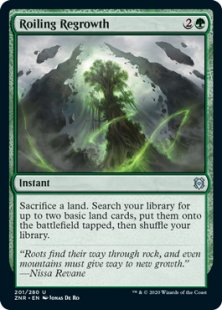 Roiling Regrowth (foil)