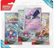 Pokemon - Scarlet & Violet Stellar Crown 3 Booster Blister: Tinkaton