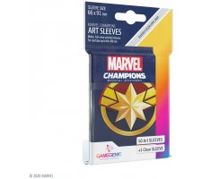 Gamegenic Marvel Champions Art Sleeves - Captain Marvel (50 stuks)