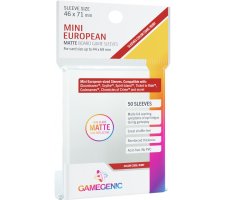 Gamegenic Matte Board Game Sleeves - Ruby 46 x 71 mm (50 stuks)