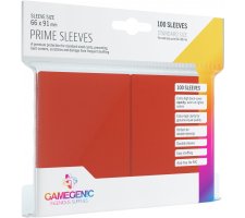Gamegenic Sleeves Prime Red (100 stuks)