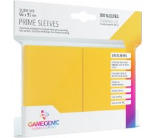 Gamegenic Sleeves Prime Yellow (100 stuks)