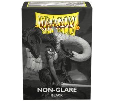 Dragon Shield - Sleeves Matte Non-Glare: Black (100 stuks)