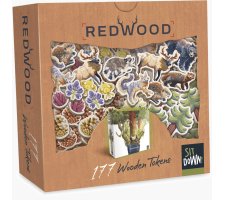 Redwood: 177 Wooden Tokens (Basic Game) (NL/FR)