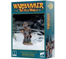 Warhammer: The Old World - Dwarfen Mountain Holds: Dwarf King with Oathstone