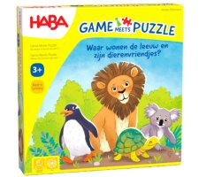 Game Meets Puzzle: Waar wonen de leeuw en zijn dierenvriendjes? (NL/EN/FR/DE)