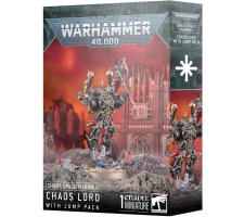 Warhammer 40K - Chaos Space Marines: Chaos Lord With Jump Pack