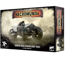 Warhammer Necromunda - Ironhead Squat Svenotar Scout Trikes