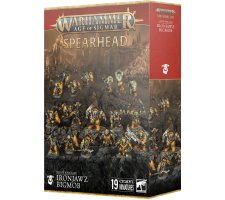 Warhammer Age of Sigmar - Spearhead: Orruk Warclans Ironjawz Bigmob