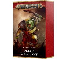 Warhammer Age of Sigmar - Warscroll Cards: Orruk Warclans (EN)