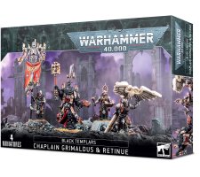 Warhammer 40K - Black Templars: Grimaldus & Retinue