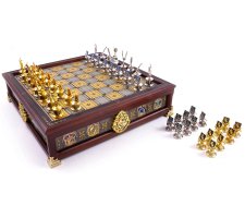 Harry Potter: Quidditch Chess Set - Hogwarts Houses (EN)