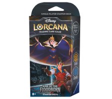 Disney Lorcana - Set 2 Starter Deck: The Queen & Gaston (including booster)