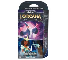 Disney Lorcana - Rise of the Floodborn Starter Deck: Merlin & Tiana (including booster)