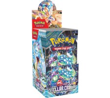 Pokemon - Scarlet & Violet Stellar Crown Booster Display (18 boosters)