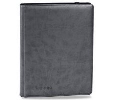 Premium Pro 9 Pocket Binder Gray
