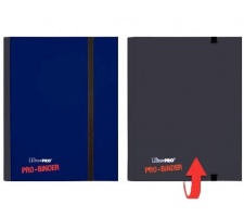 Pro 4 Pocket Binder Blue / Black Flip