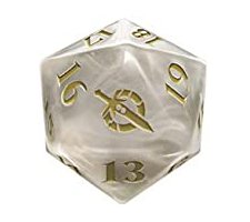 Oversized Spindown Die D20 March of the Machine