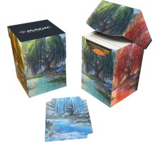 Ultra Pro Magic: the Gathering - Bloomburrow Pro 100+ Deckbox: Three Tree City Four Seasons