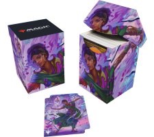 Ultra Pro Magic: the Gathering - Aetherdrift Commander Pro 100+ Deckbox: Saheeli, Radiant Creator