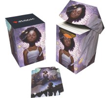 Ultra Pro Magic: the Gathering - Duskmourn: House of Horror Commander Pro 100+ Deckbox: Aminatou, Veil Piercer