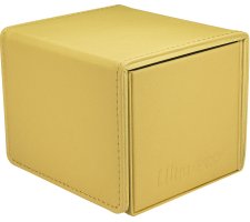 Ultra Pro - Vivid Alcove Edge Deckbox: Yellow