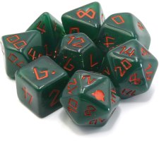 Dice Goblin - Session #1 RPG Dice Set: The Alchemist (8 pieces)