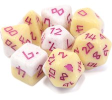 Dice Goblin - Session #1 RPG Dice Set: The Baker (8 pieces)