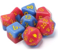 Dice Goblin - Session #1 RPG Dice Set: The Brawler (8 pieces)