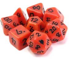 Dice Goblin - Session #1 RPG Dice Set: The Fiendish (8 stuks)