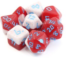 Dice Goblin - Session #1 RPG Dice Set: The Medic (8 stuks)