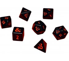 Dungeons and Dragons: Heavy Metal Dice Set (7 pieces)