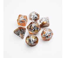 Gamegenic - Embraced Series RPG Dice Set: Death Valley (7 pieces)