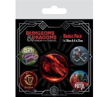 Dungeons and Dragons - Pin-Back Buttons: Honor Among Thieves (5 pieces)