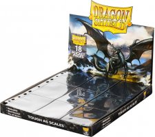 Dragon Shield 18 Pocket Pages Side Loading Black (50 pieces)
