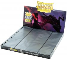 Dragon Shield 24 Pocket Pages Side Loading Black Non-Glare (50 pieces)