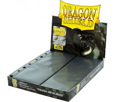 Dragon Shield 8 Pocket Pages Side Loading Black Non-Glare (50 pieces)